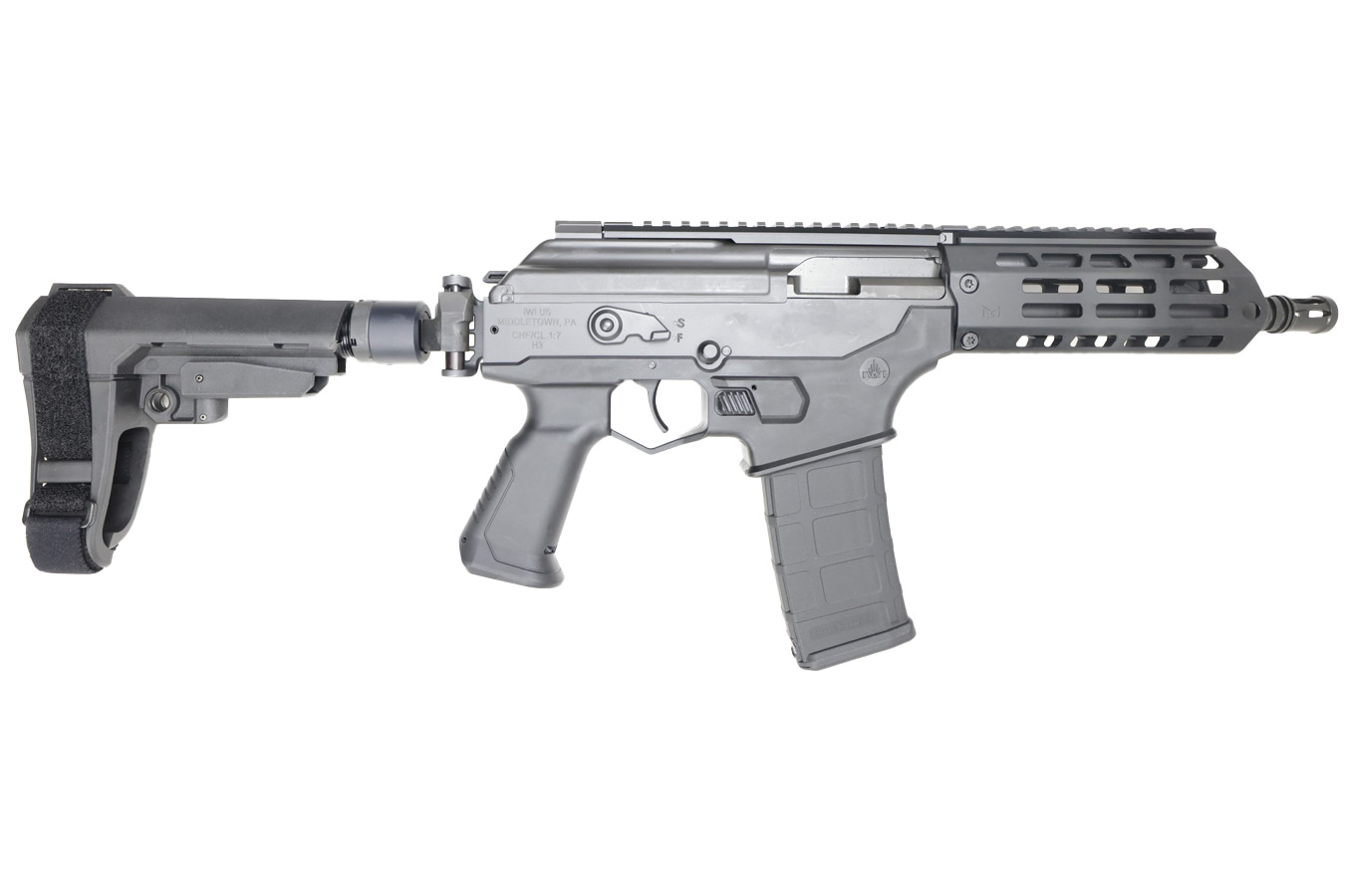 IWI Galil Ace Gen II 5.56mm Semi Automatic Pistol with Side Folding SBA3 Brace